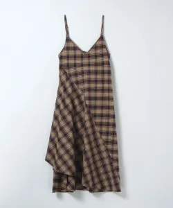 Платье-майка в клетку Jeanasis, цвет Other Brown(55)