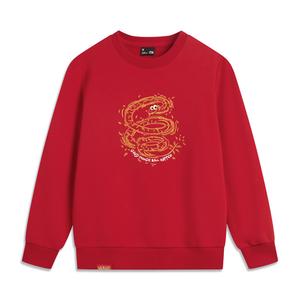 LINING Спортивный свитшот Unisex Ruyi Red