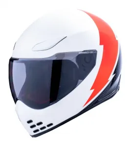 Шлем Icon Domain Slabtown, белый/красный