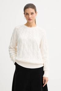 Хлопковый свитер Calvin Klein Jeans, бежевый