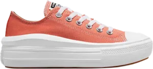 Кроссовки Converse Wmns Chuck Taylor All Star Move Platform Seasonal Color - Bright Madder, красный