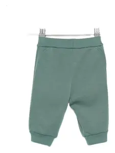 Спортивные брюки с тисненым логотипом Emporio Armani Kids, зеленый