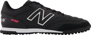 Кроссовки New Balance 442v2 Team TF 2E Wide 'Black White', черный