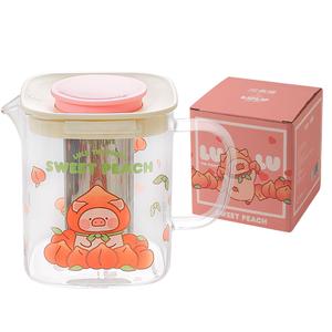 KAWASIMAYA Lulu Pig, Collaboration, Kettle Pink 1250ml
