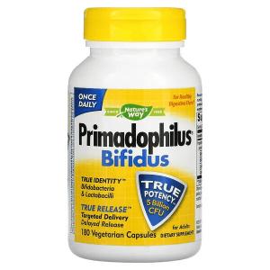 Смесь пробиотиков Primadophilus Bifidus Nature's Way, 180 капсул