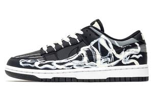 Nike Кроссовки для скейтбординга Dunk Crazy Innovation, Black Toe Low top мужские черно-белые