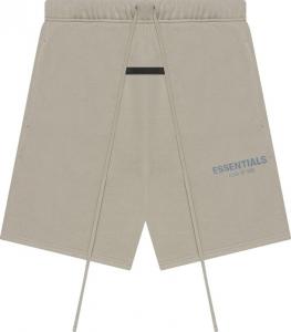 Спортивные шорты Fear of God Essentials Sweatshort 'Moss', зеленый