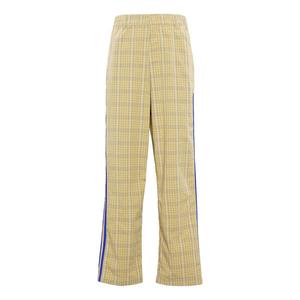 Спортивные штаны adidas originals Mw Tp Contrasting Colors Plaid Straight Loose Sports Pants Beige, цвет creamy