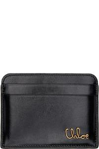 Черный держатель карт «Chloé Iconic»