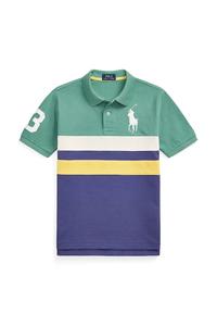 Хлопковая поло Polo Ralph Lauren, зеленый