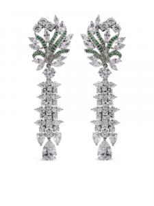 Серьги Дива Juwelina Paris, серебряный