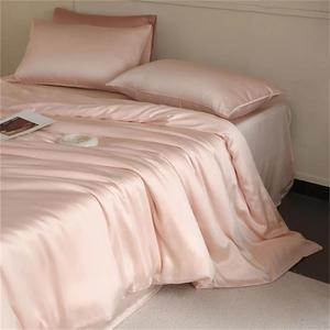 Generic Комплект постельного белья из шелка тутового шелкопряда однотонный