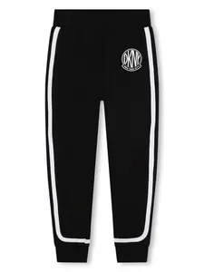 Спортивные брюки Milano с нашивкой-логотипом Dkny Kids, черный