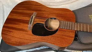 НОВИНКА! ! Акустико-электрогитара Martin D-15E Dreadnought - Натуральный цвет - 2,1 кг - Авторизованный дилер - G04745