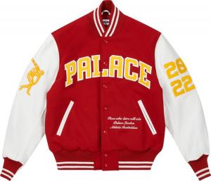 Куртка Palace Greek Varsity Jacket 'Red', разноцветный
