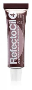 Краска для бровей и ресниц RefectoCil Eyelash and Eyebrow, оттенок 4 Chestnut 15 мл