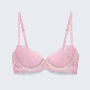Бюстгальтер Syrn Forget Me Not Unlined Balconette, розовый