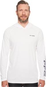 Толстовка Big & Tall Terminal Tackle Columbia, цвет White/Nightshade Logo