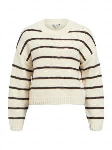 OBJECT Свитер 'OBJoda' в бежевом цвете