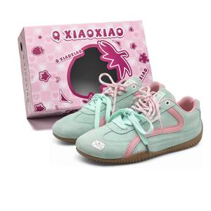 Circle small Амортизирующие дышащие сбалансированные легкие низкие кеды унисекс Guava Pink, цвет Guava Pink