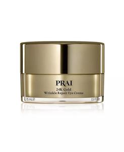 Крем для глаз с 24-каратным золотом, восстанавливающий морщины, 15 мл Prai Beauty