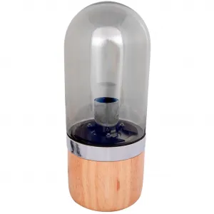 Настольная лампа Tischlampe Malbi 525 E27 1 шт. высококачественная, необычная, ручной работы Kayoom, Grau, Holz