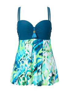 Купальник Ulla Popken, цвет helles karibikgrün