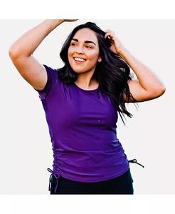 Плавательный топ Adele больших размеров Calypsa, фиолетовый