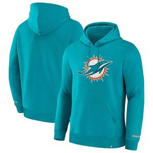Мужская толстовка с капюшоном aqua miami dolphins legacy fleece Fanatics