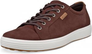 Мужские модные кроссовки ECCO Soft 7, шоколадный