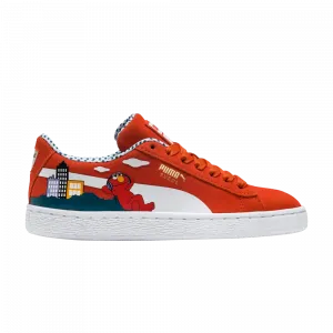 Кроссовки Sesame Street x Suede Jr Puma, красный
