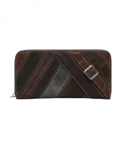 Коричневый женский кошелек Фибоначчи Фиона Desigual, коричневый