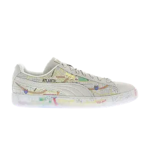 Кроссовки Suede City Puma, серый