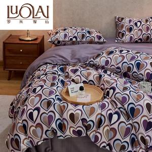 LUOLAI HOME Комплект постельного белья 2.0м, 4 предмета, пододеяльник 220x240 см, Marilyn Monroe