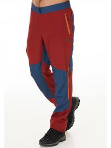 Whistler Трекинговые брюки «Салдон» красно-темно-синего цвета