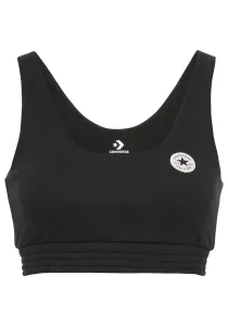 Спортивный бюстгальтер Converse "ЖЕНСКИЙ CONVERSE RETRO CHUCK TAYLOR", черный