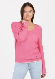 Пуловер wkn dear, свитер с v-образным вырезом Key Largo, Light Pink