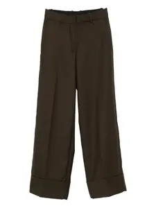 Брюки с манжетами MALINA, зеленый