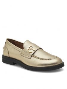 Тапочки золотого цвета Eva Minge, желтый