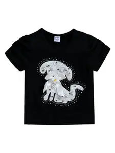 Футболка с аппликацией Mimi Tutu, черный