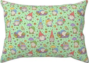 Pevtufa Наволочка с принтом "Весенние гномы" Spring Gnomes