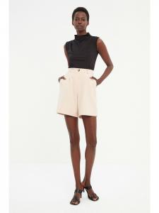 Шорты trendyol, бежевый