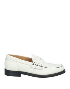 Лоферы College, молочный