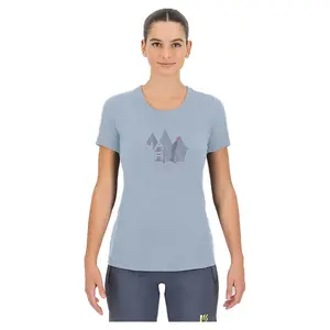 Футболка с коротким рукавом Karpos Gusela Merino, синий