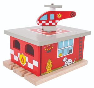 Пожарная часть — железнодорожный вокзал Бигджигс. Bigjigs