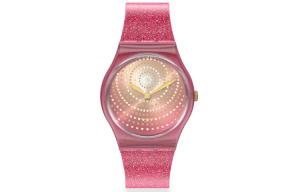 SWATCH Часы Women's Gent Series 34mm Watch GP169, Pink