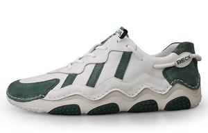 Износостойкие противоскользящие повседневные ботинки мужские BECK, бежевый белый коричневый