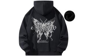 Толстовка унисекс Stillslow, Черный (на флисовой подкладке)