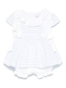 Patachou ромпер в полоску, белый