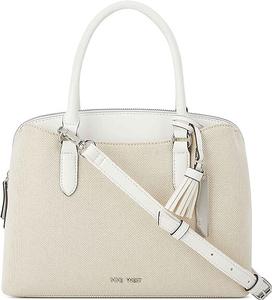 Сумка Nine West Galla Dome, бежевый/белый